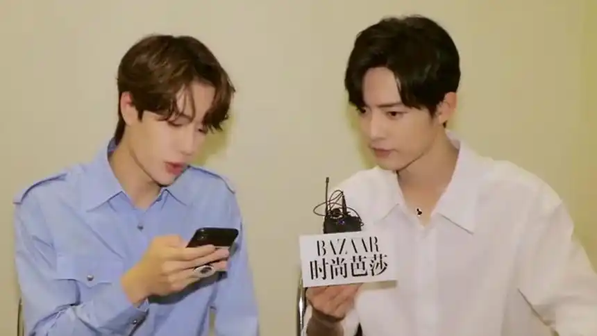 陈情令泰国芭莎全纪实王一博引起肖战注意方式竟然是这个