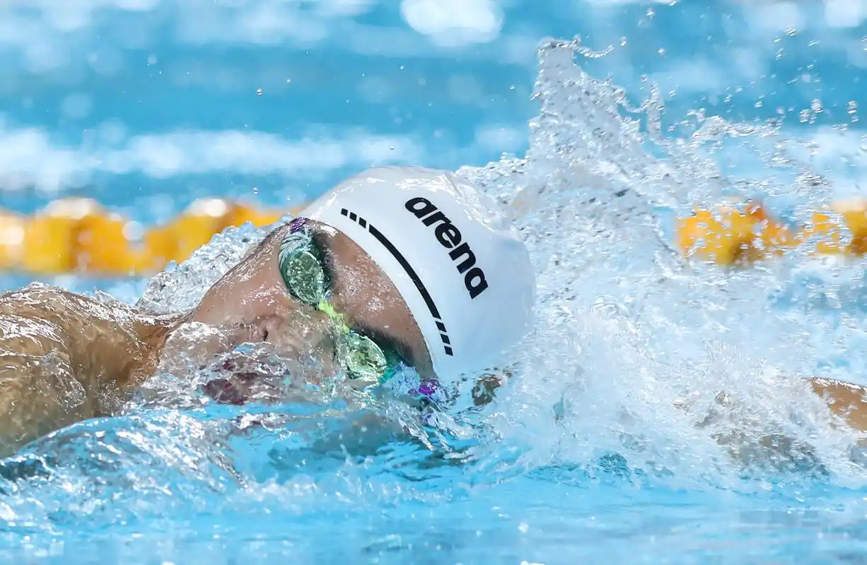 游泳——体校甲组男子800米自由泳:程龙夺冠