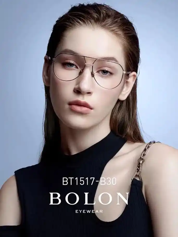bolon暴龙眼镜近视眼镜框钛镜框飞行员潮流光学镜 - 抖音