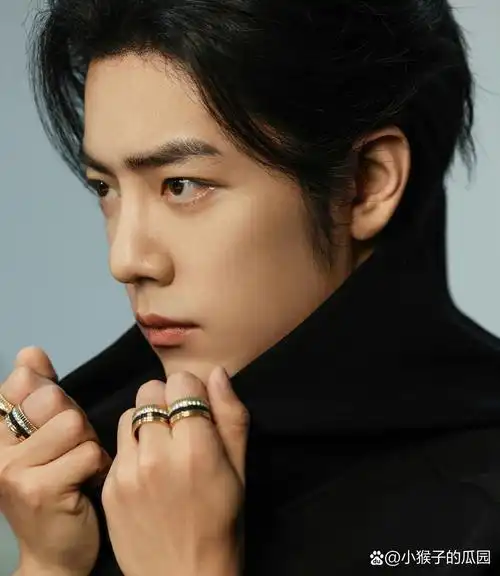 肖战长发侧颜惊艳亮相,盛世美貌直击人心,商业价值再升级 肖战工作室