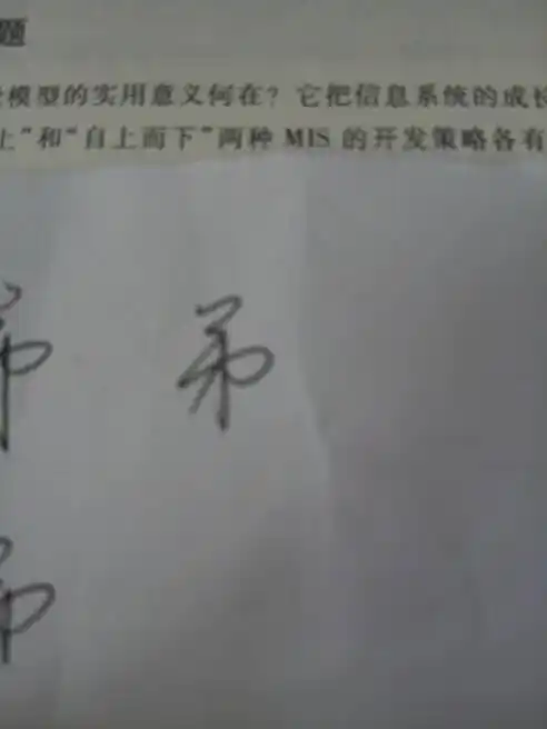 "第"字手写版简写,要简单还要看出来是什么字哟