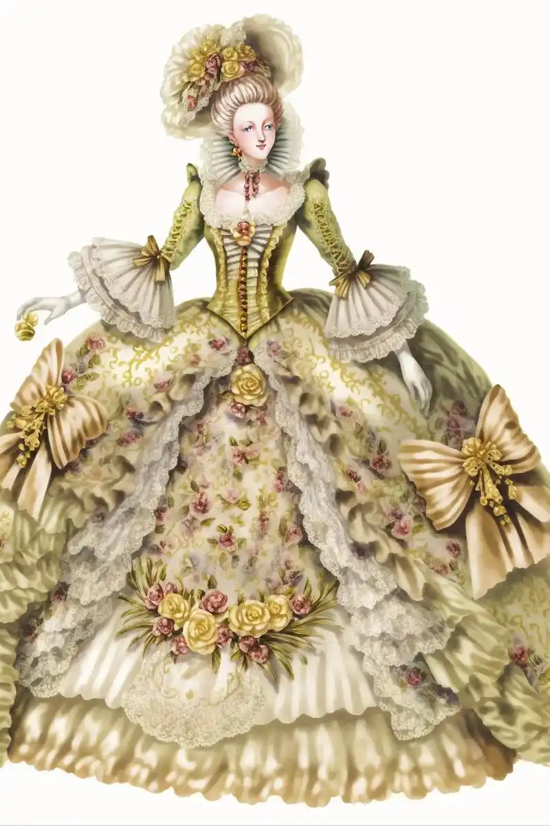 复古宫廷风洛丽塔洛可可大裙子