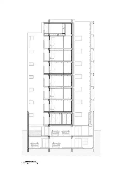 秘鲁c-q建筑横剖面图-秘鲁c-q建筑第40张图片
