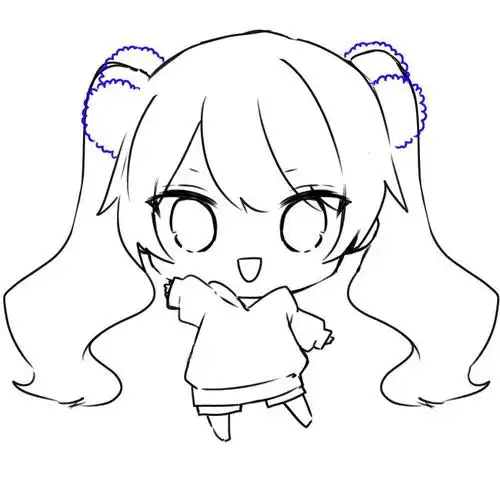 史上最简单的q版人物画法!萌新小白看过都能学会!