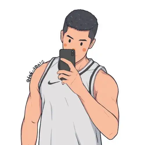 手绘帅气男生头像,快来挑一张