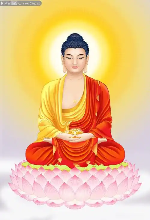 阿弥陀佛佛像图片素材