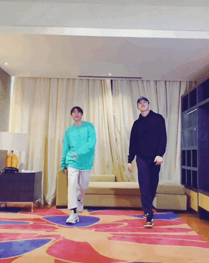 本以为身高太高动作会不协调!没想到一米八四的金瀚跳舞这么帅!