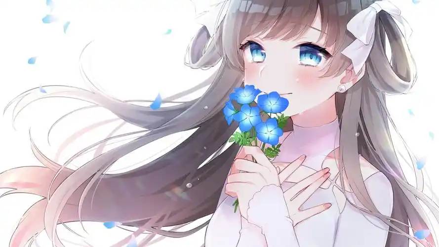 二次元唯美动漫美女桌面壁纸