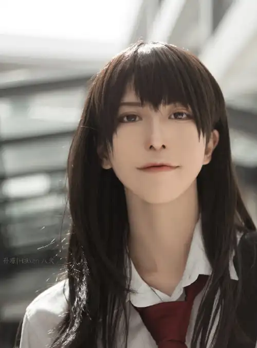 原创八犬首次出女装cos孙璟有种女装大佬既视感熊叔啥时候出女装