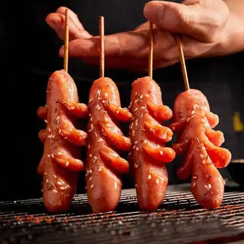 台式火锅用40克小热狗肠永旺达冷切欧式火腿肠