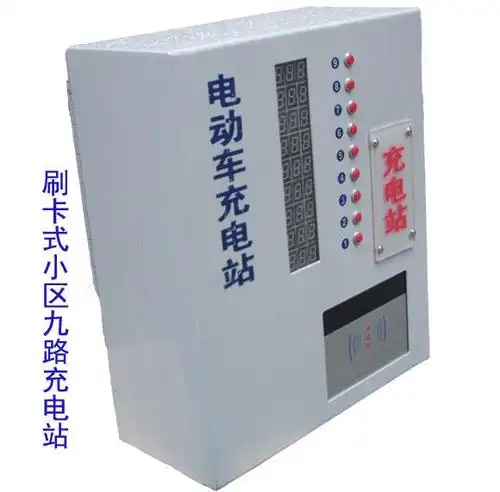 刷卡式电动车充电站