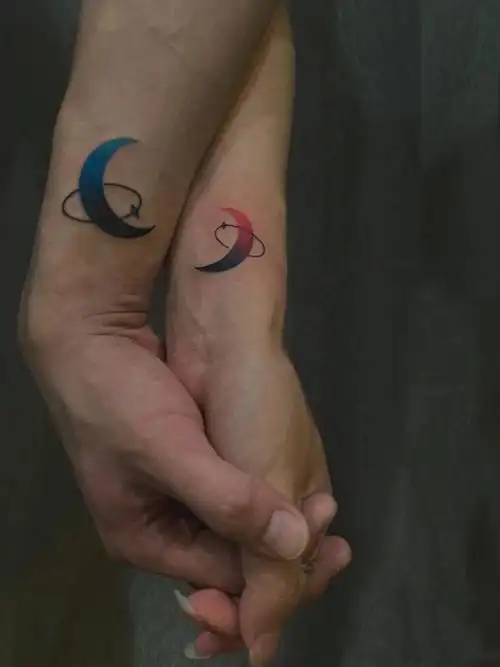 情人节活动78157815两人同行一人免单!情侣纹身纹一送一!