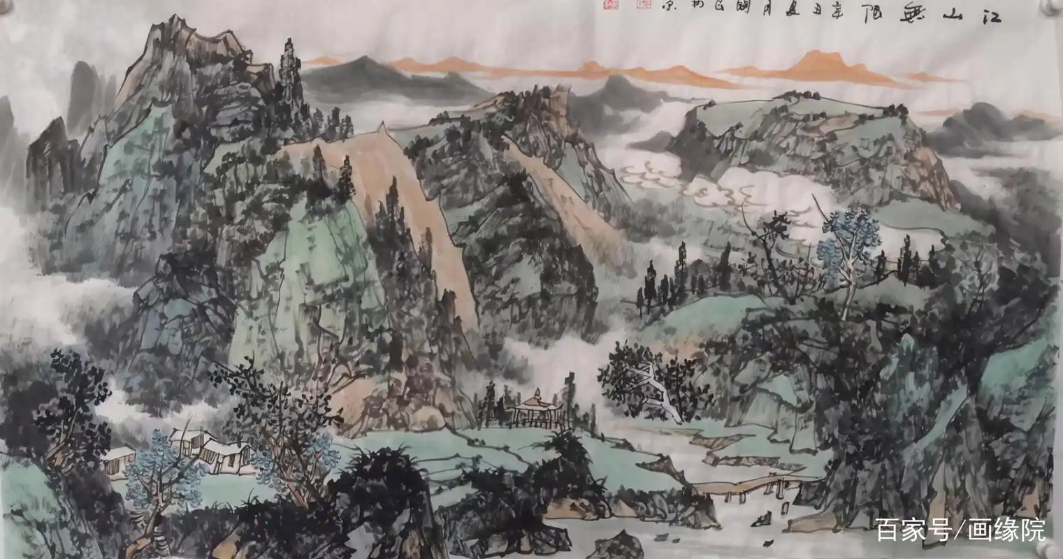 张国良画家山水画作品赏析