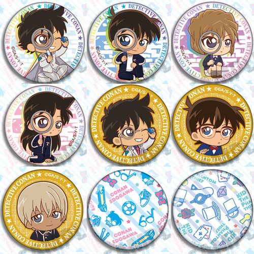 名侦探コナン q版动漫 周边徽章怪盗基德 吧唧 定制胸章挂件