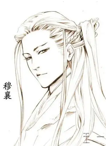 古风,动漫,王一,插画@王一
