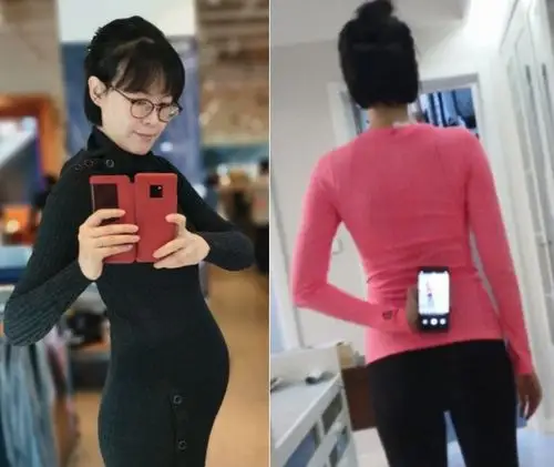 原创李艾晒多角度孕照公布怀孕喜讯却因全是自拍惹网友们热议
