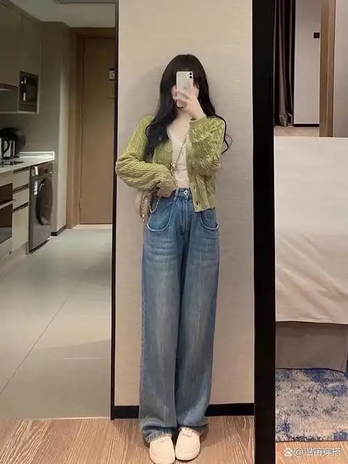 大裤脚裤子如何搭配上衣?秋季阔腿裤搭配什么衣服外套好看?