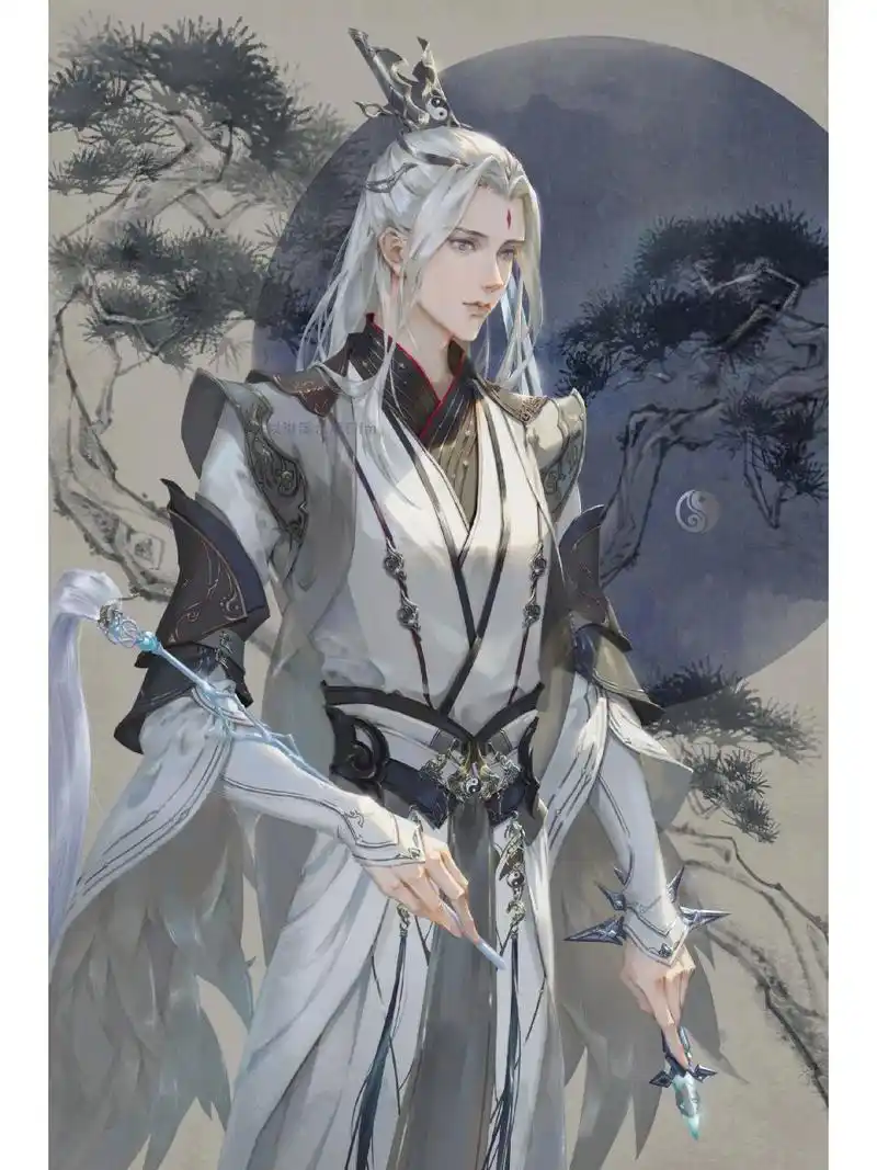 剑三纯阳 去年画的,最喜欢纯阳了