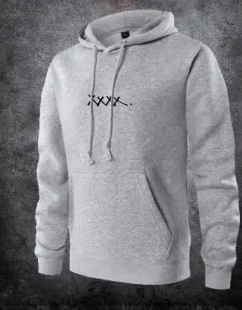 易烊千玺休闲卫衣粉丝鹤儿应援衣服红街舞大佬宽松xxxx 男女运动 灰色