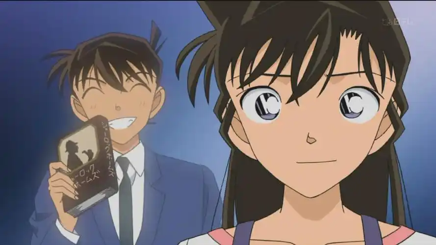 来源网络工藤新一毛利兰新兰截图