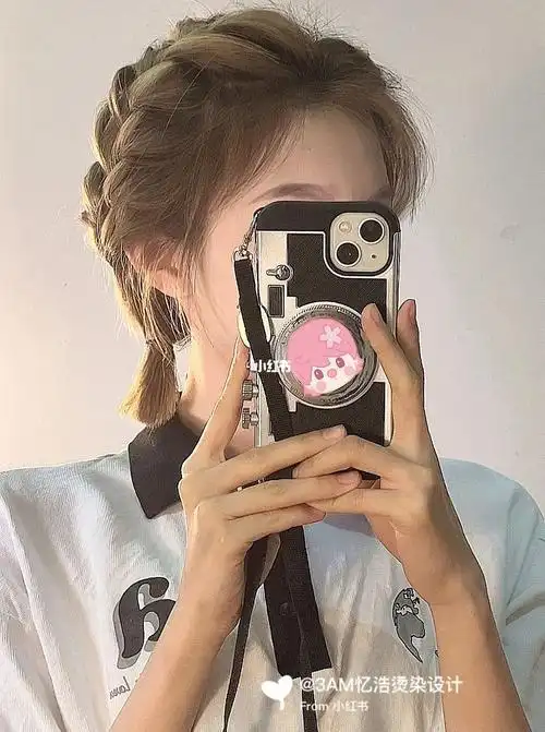 短发编发教程原来短发也可以拥有拳击辫