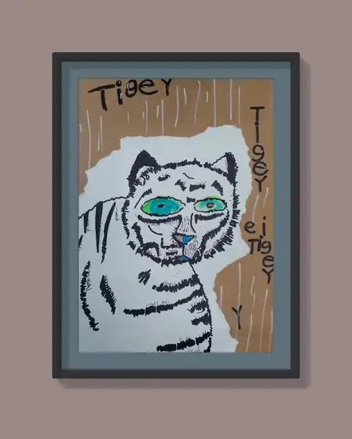 2020秋季越文学子美术作品个展——窦梓杰(创意美术)