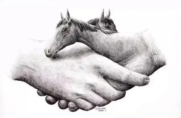 一组充满奇幻风格的创意素描作品欣赏