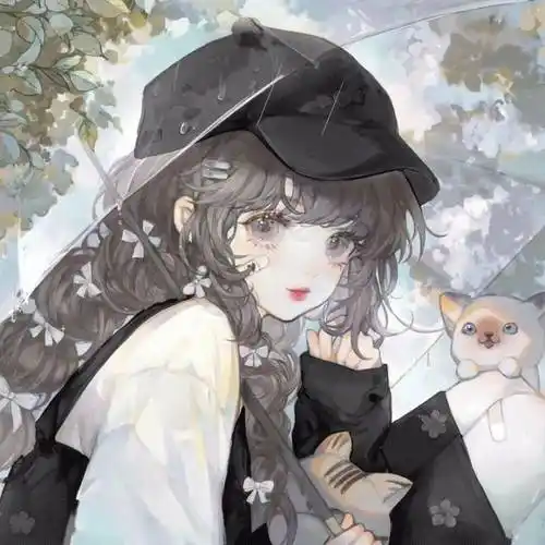 【精选高清头像】动漫 暗色系女生头像,一眼万看_头像_暗色_万看