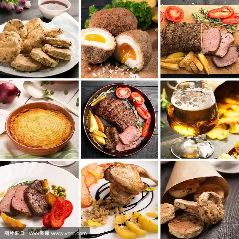 传统的英国食物