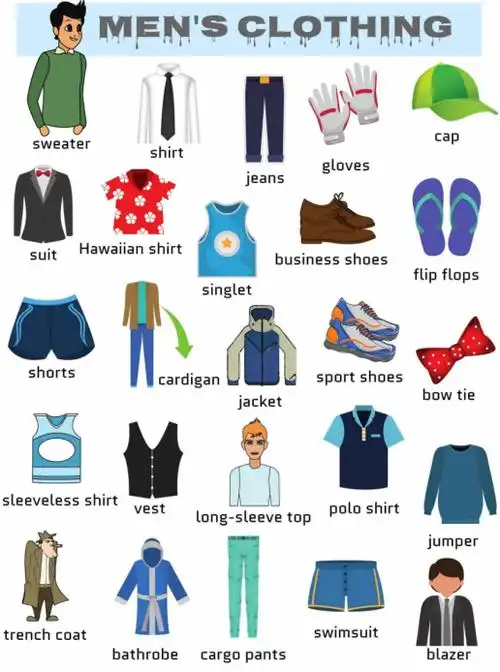 少文英语-词汇篇-衣服类-clothes vocabulary