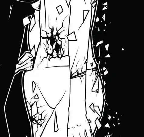 伪装蒙面人简笔画怎么画