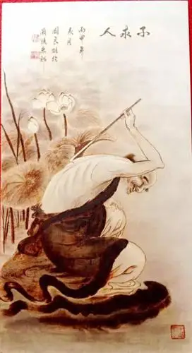 非遗传承燃烧的艺术不朽的烙画雕庄街道采菱社区烙画大师张国良受邀