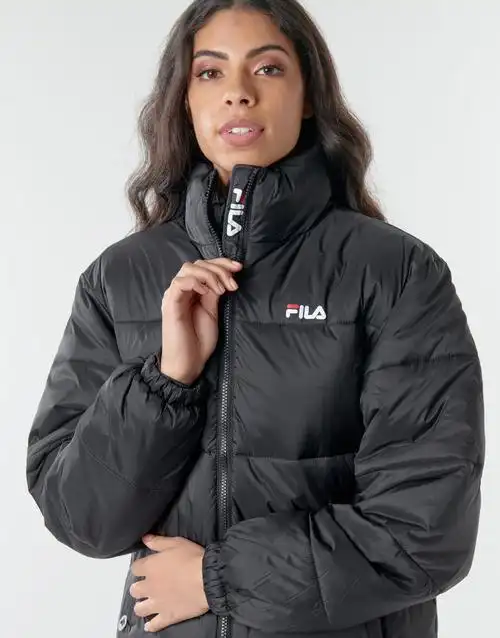 fila斐乐女装休闲保暖棉衣舒适保暖黑色冬季688379002黑色s