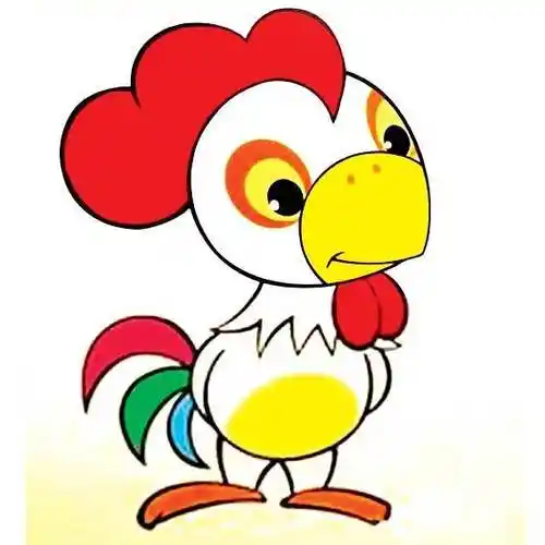 小动物简笔画彩色 小动物简笔画彩色全图