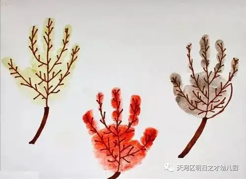 简单的手脚印画来啦