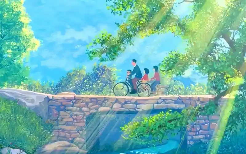 怀念的是宫崎骏动漫里的夏天,更是那个我们再也回不去的童年