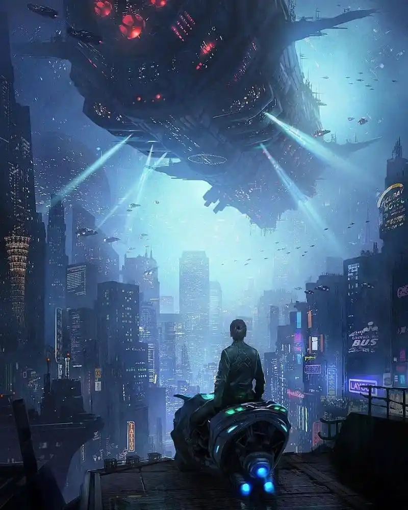 科幻感科技感未来