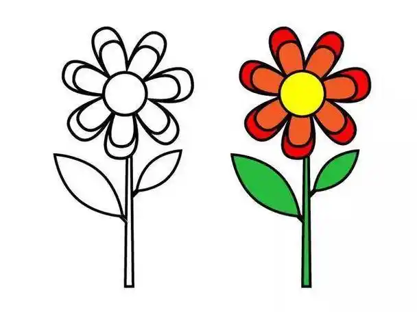 儿童画花朵简笔画图片大全评论0304字
