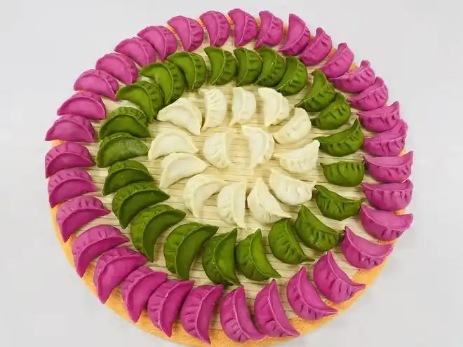 0人做过这道菜judy蓝蓝心情好包饺子啦090909用料七彩水饺的