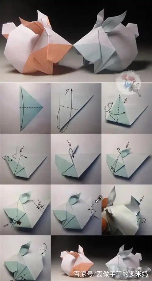 新手也能学会,30个简单又漂亮的手工折纸,有教程哦!
