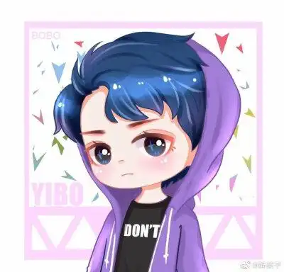 卡通可爱头像王一博