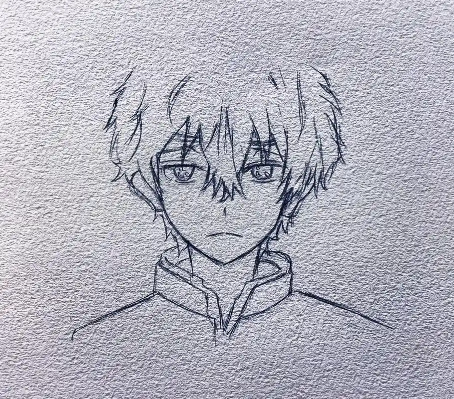 动漫男头千千万#折木奉太郎 #冰菓 #手绘 - 抖音