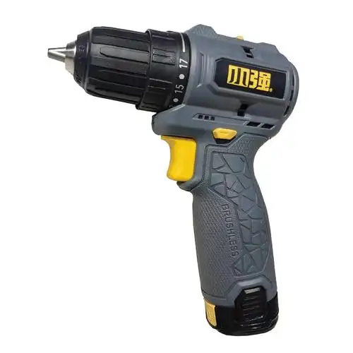 小强充电电钻12v无刷锂电钻大扭力电动螺丝起子机安装工具手电钻5212