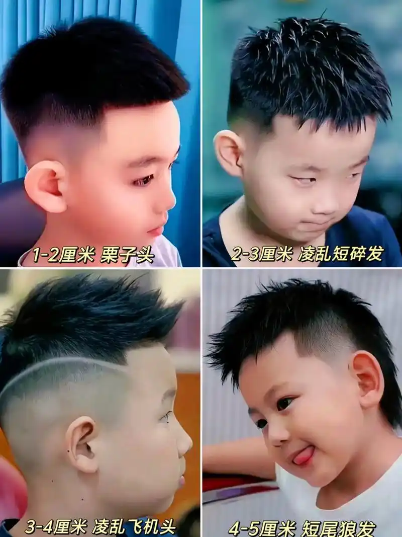 男孩新年发型.#男宝春节发型推荐 新年在即~推荐几款男孩子的 - 抖音