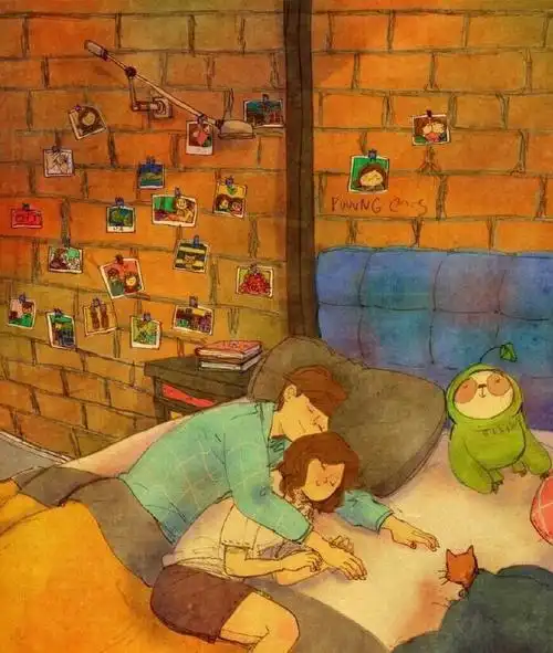 相爱就是两个人互相宠溺啊