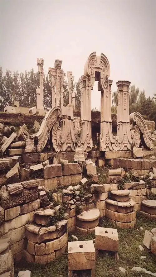 被毁灭的圆明园