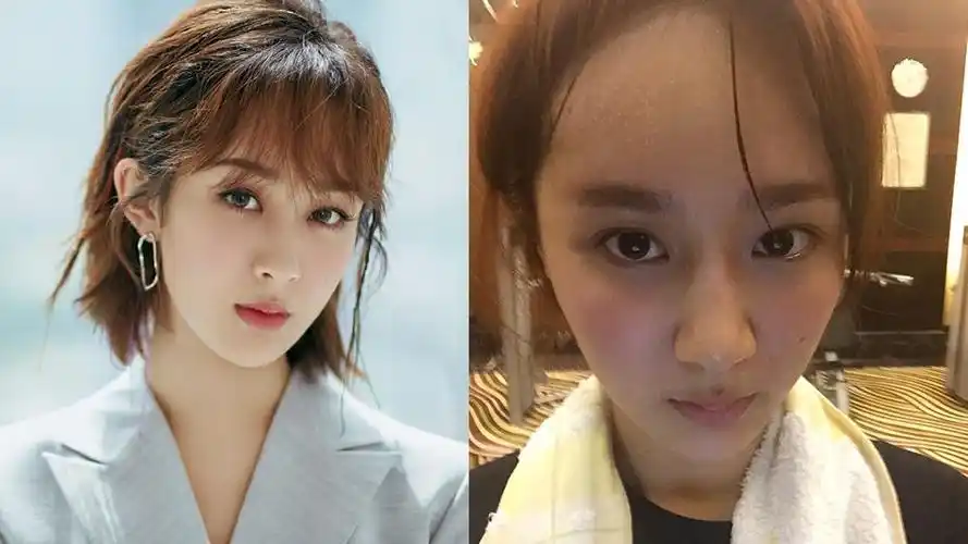 16位女艺人卸妆前后大对比!谁才是你心中的素颜女神