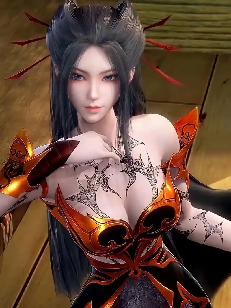 焰灵姬美图壁纸      	 美艳动人,热情如火,柔情似水的焰灵姬,国漫