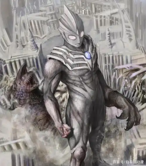 黑暗迪迦被黑得最惨的一次,打不过亮红灯的银河奥特曼