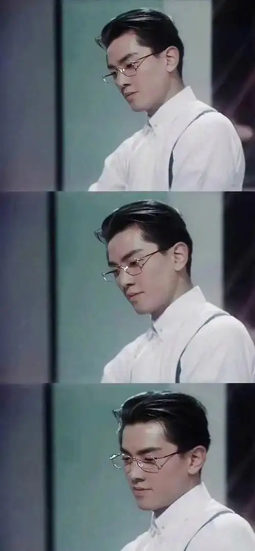 年轻时候的郑伊健真是颜霸了古装也帅拉了